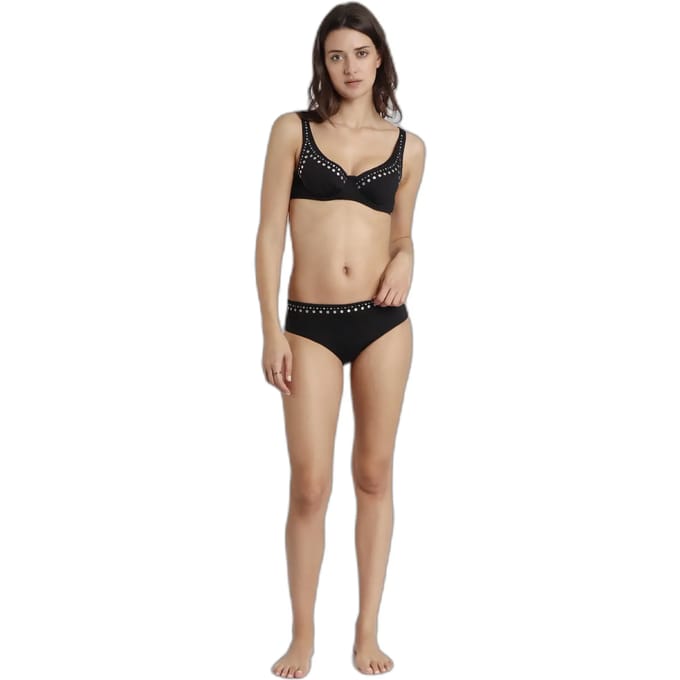 Bikini met beugels voor dames Admas Metallic Stones