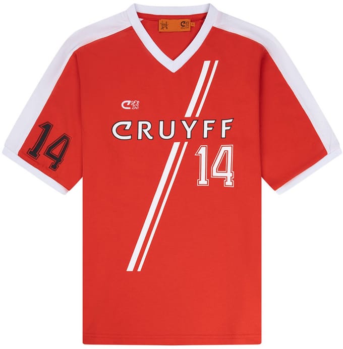 Cruyff - Washington Diplomats Retro Voetbalshirt 1980 + 14 - L