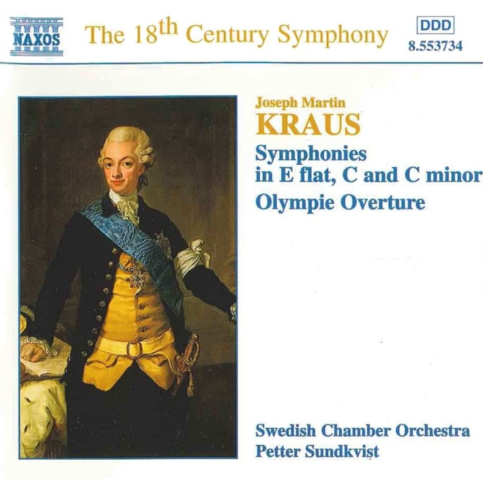 Swedish Chamber Orchestra - Kraus: Symphonies | Olympie Overture (CD)