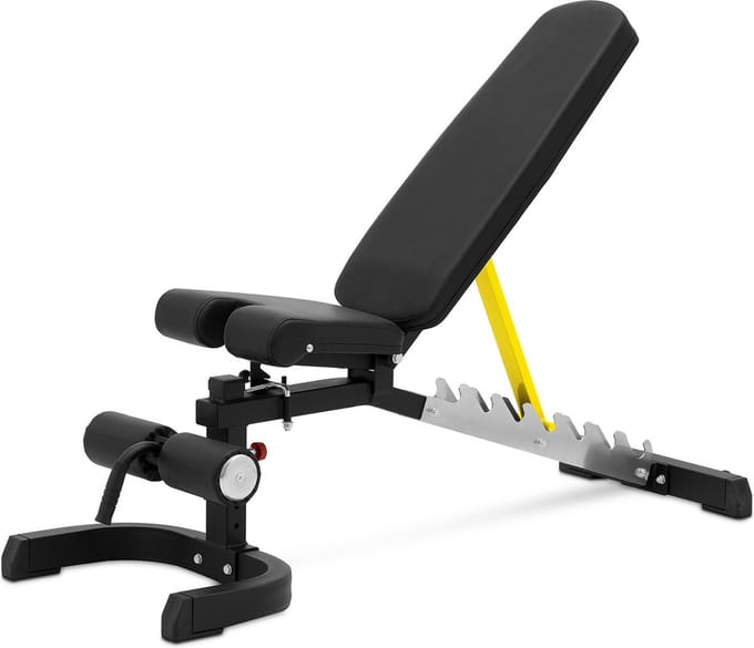 Hellingsbank - tot 150 kg - verstelbaar - 80 - 180° helling - opvouwbaar - Gymrex
