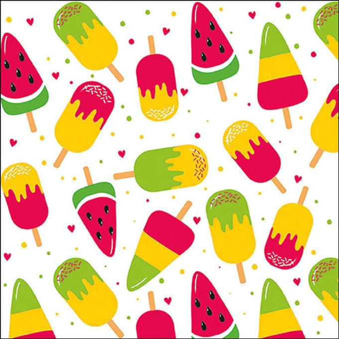 Lunch Servetten - Popsicles