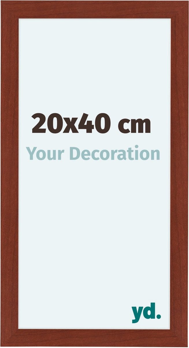 Your Decoration - Fotolijst 20x40 cm - MDF - Kersen - Como