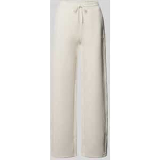 Wide fit sweatpants met all-over logoprint model 'Calista'
