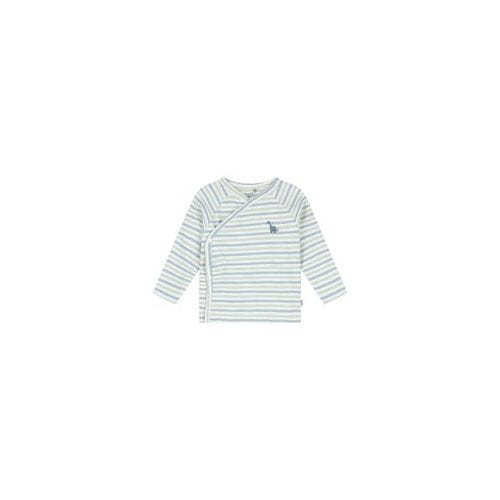Prénatal newborn overslagshirt Dark Green Melange 68 unisex