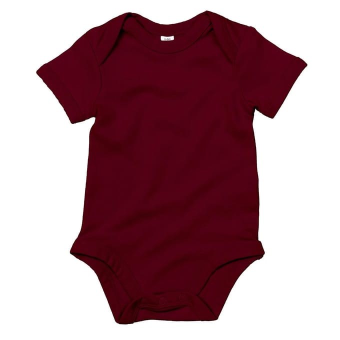 Babybugz Baby Effen Bodysuit 6-12 bordeaux