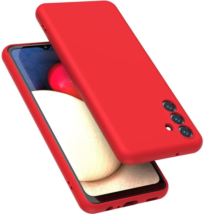 HB Hoesje Geschikt voor Samsung Galaxy M23 - Rood - Siliconen Back Cover