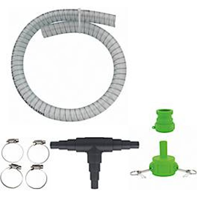 IBC tankaansluitset, voor 1 tank, verlenging DN25