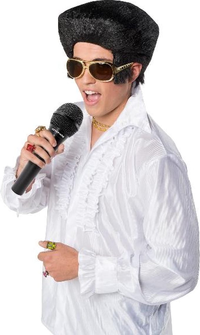 Folat - Pruik Elvis