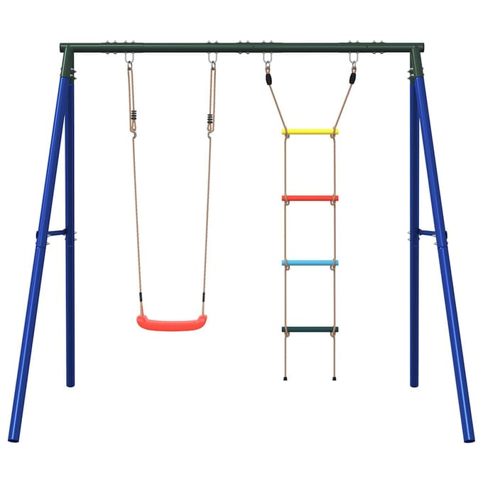 vidaXL Schommelset met schommel en ladder
