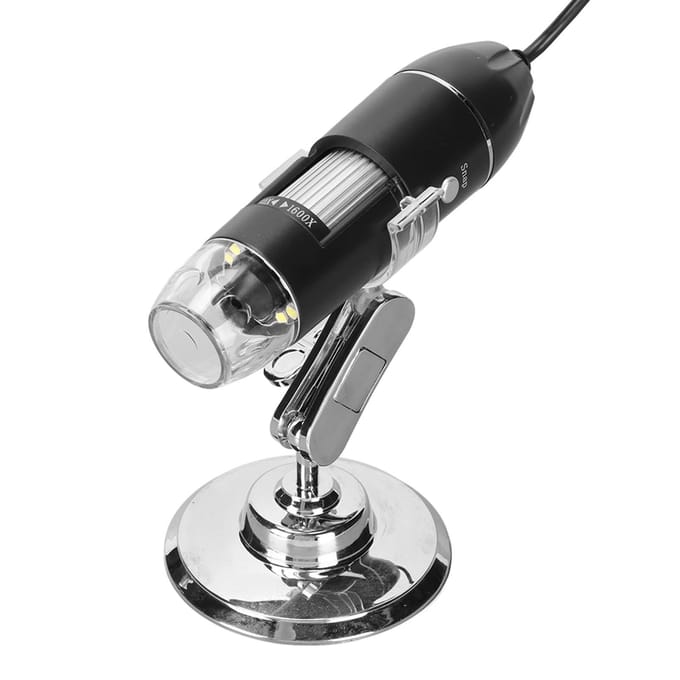 Handheld Digitale Microscoop 50x tot 1600x Vergroting USB Type C Micro USB 3-in-1 Microscoop
