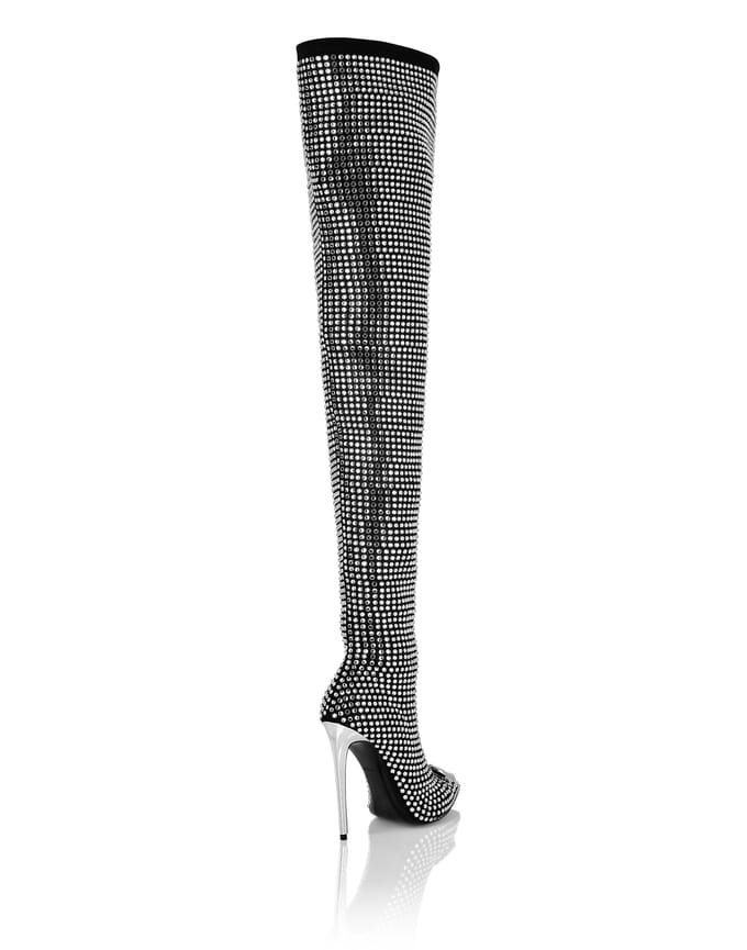 Laarzen Hakken Overknees Gothic Plein