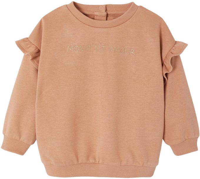 Vertbaudet Personaliseerbare sweater voor babymeisjes