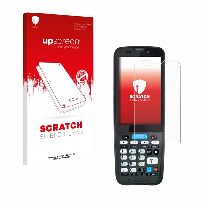 upscreen - Screenprotector voor Unitech HT330 - Folie Beschermfolie transparant