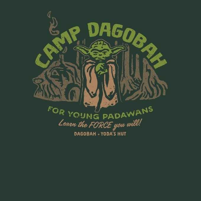 Star Wars Camp Dagobah Unisex T-Shirt - Green - M