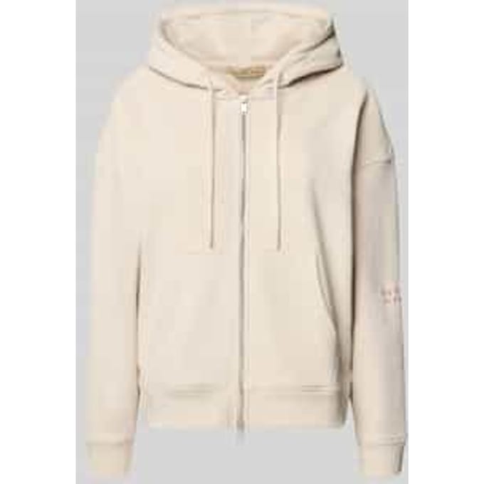 Oversized sweatjack met capuchon