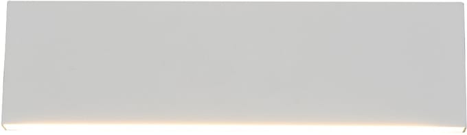 TRIO CONCHA - Wandlamp - Wit mat - incl. 2x SMD 6 W - Dimbaar met schakelaar - Niet dimbaar