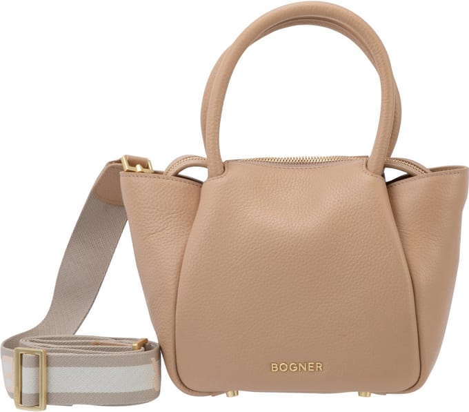 Bogner Handtas Schoudertas Wallis Raja Handbag Latte Beige