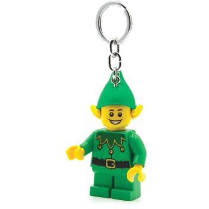 LEGO Minifigures sleutelhanger m/licht Holiday Elf