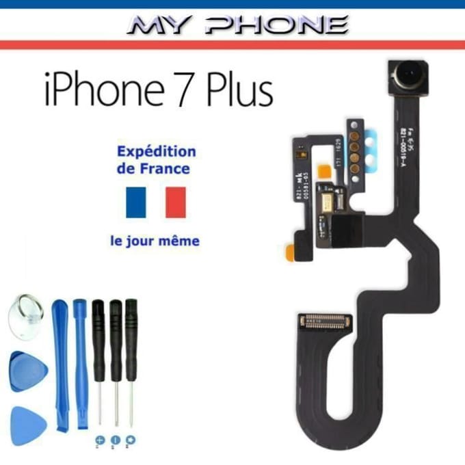CAMERA Voor APPLE IPHONE 7 PLUS + Nabijheidssensor Module + Helderheid Camera Flex Kabel Voorkant + Kit 8