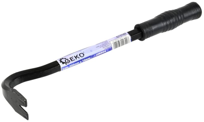 GEKO Breekijzer - ergonomische grip - 300 mm - zwart