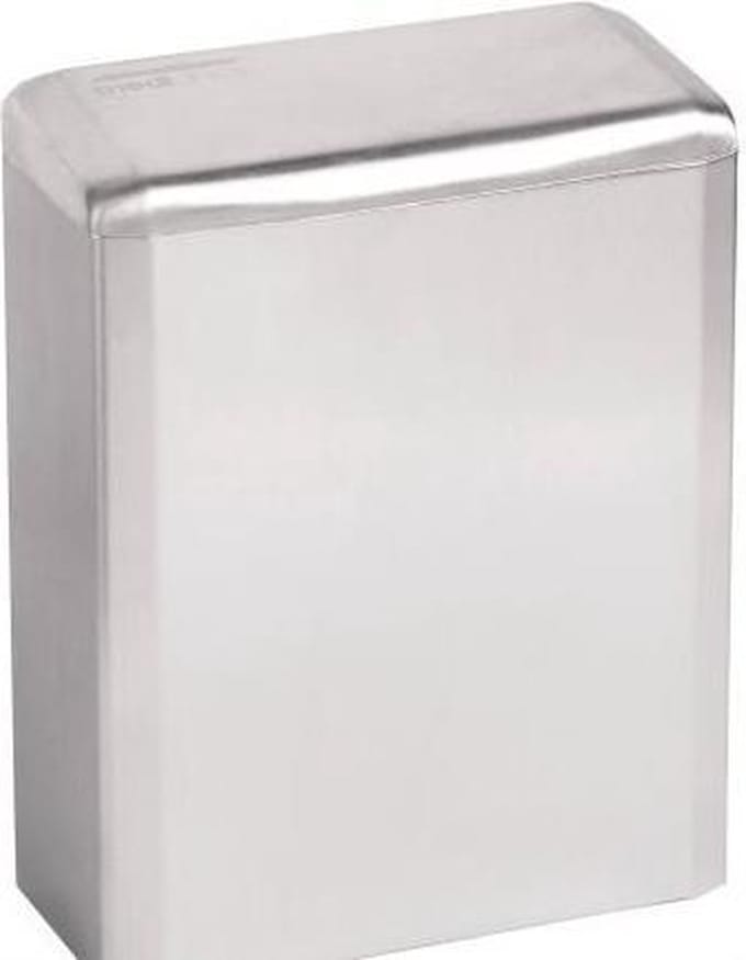 Mediclinics | Hygiënebak | Gesloten | 6 liter | RVS Hoogglans