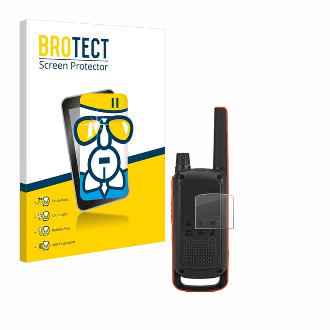 Screenprotector voor Motorola Talkabout T82 Beschermglas transparant