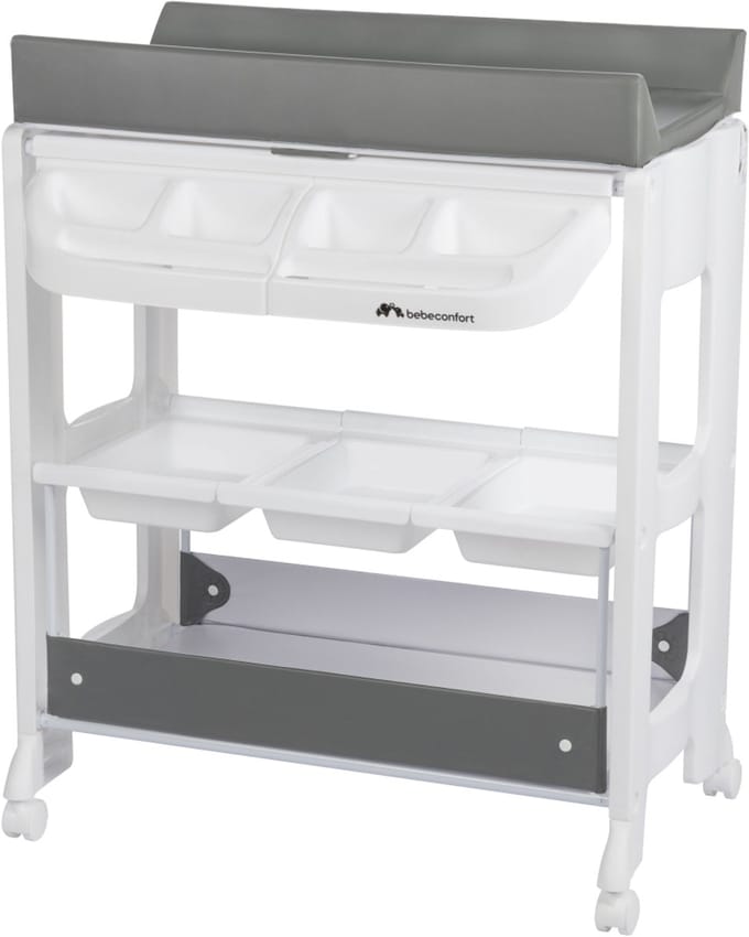 Bebeconfort Rosie 2-in-1 Bad- en Verschoningsunit - Mineral Gray