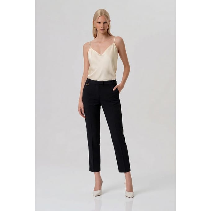 Vrouwen Chino Pants Zwart