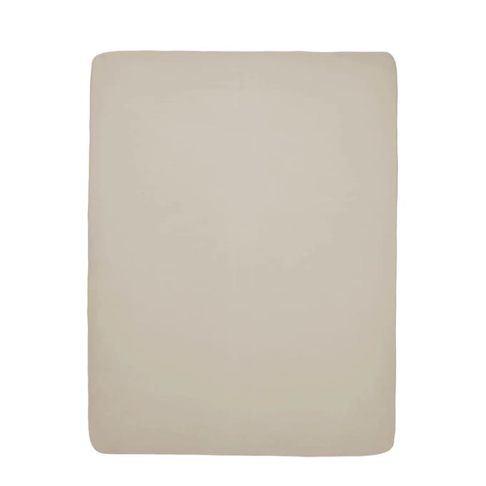 Meyco Baby Uni hoeslaken boxmatras - light grey - 75x95cm