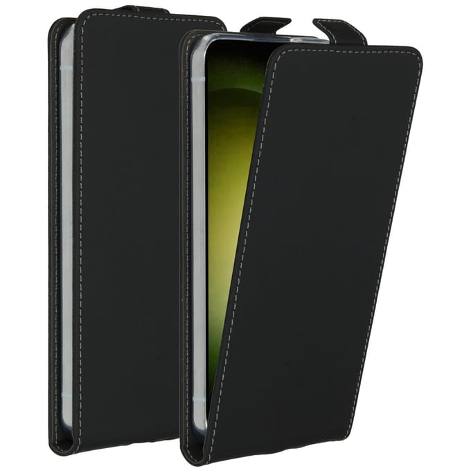 Accezz Hoesje - Geschikt voor Samsung Galaxy S24 Plus - Flipcase - Zwart