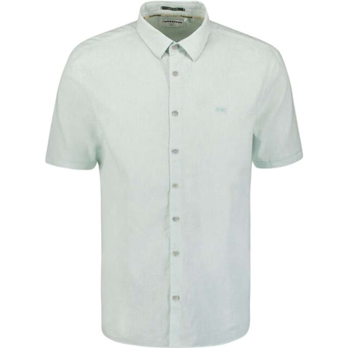 No Excess Shirt short sleeve 2 coloured melan ice