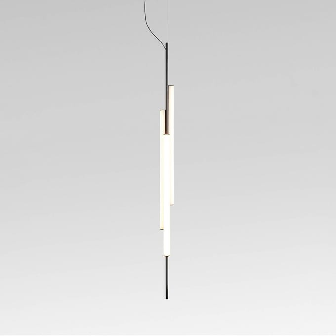 MARSET LED hanglamp Ambrosia 130 w/plug-in 3000K zwart