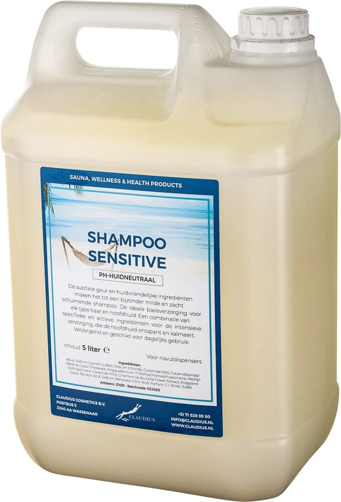 Shampoo Sensitive Care - 5 Liter - Navulling - Haarverzorging