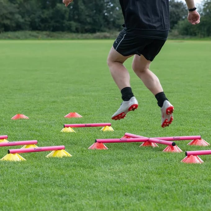 Precision Hordenset 5,5 X 48 Cm Neongroen 30-delig