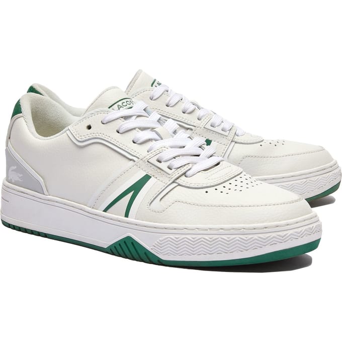 Lacoste L001 - maat 43 - Mannen Sneakers - Wit/Groen