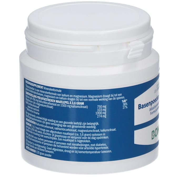 Bonusan Basenpoeder 120 G | Magnesium, Kalium & Natrium