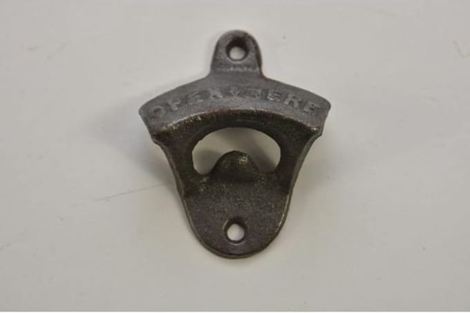 Vaderdag - Bier Opener Los Gietijzer 8,1x6,5cm
