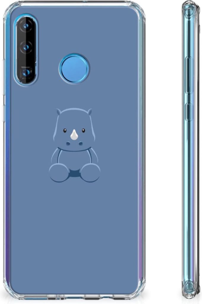Huawei P30 Lite Stevig Bumper Hoesje Baby Rhino