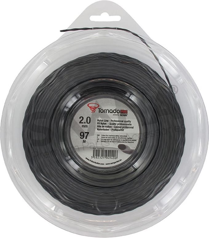 OZAKI TORNADO PRO - Spiraalvorm 2,0 mm x 97 m