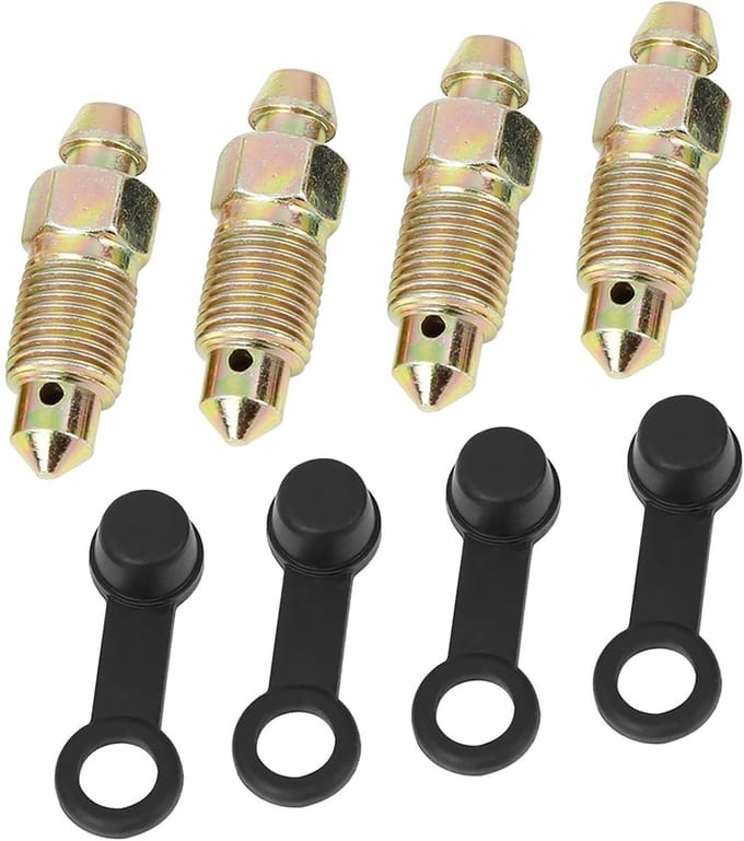 Dailygoods- Ontluchtingsschroef met Dop - Set van 4 Stuks