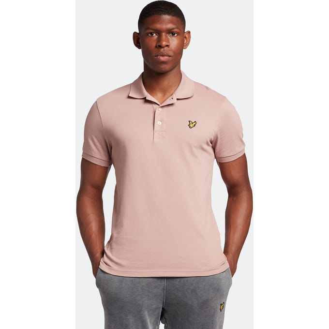 Lyle & Scott Gewoon poloshirt in Roze