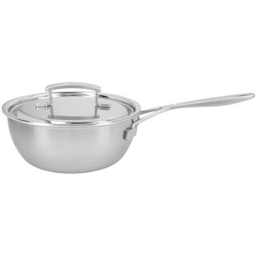 DEMEYERE INDUSTRY 5 - Sauteerpan met deksel - Conisch - Ø 200mm - RVS