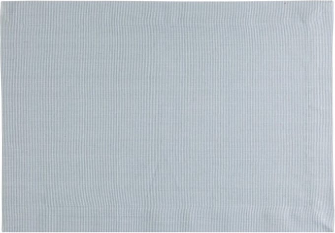 2x Bombay Placemat licht blauw 35x50cm