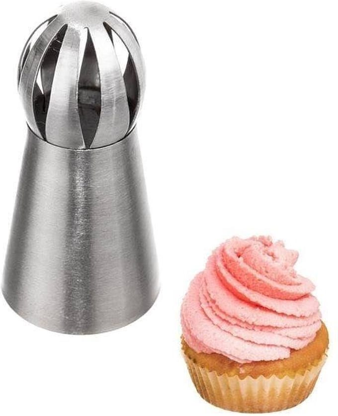 Spuitmond Twist - Spuitmondjes voor Spuitzak - Decoratie - Cupcake