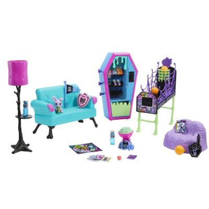 Monster High Studentenloungespeelset - Met Meubels En Accessoirespop