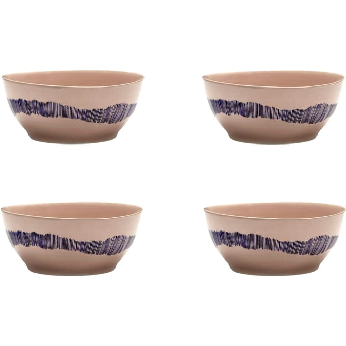 Serax - Ottolenghi Feast - Kom S - Roze/Blauw - 16 Ø - 4 stuks