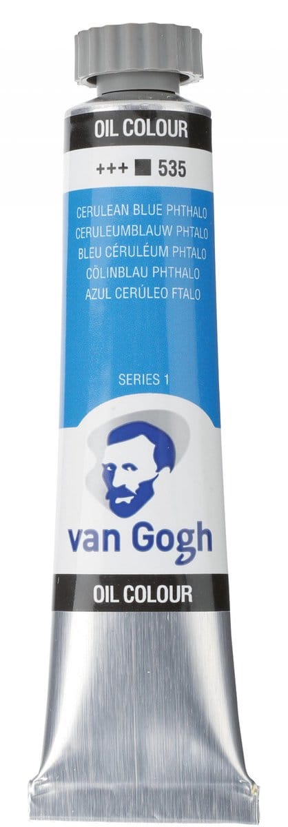 Olieverf - #535 Ceruleumblauw Phtalo van Gogh - 20ml