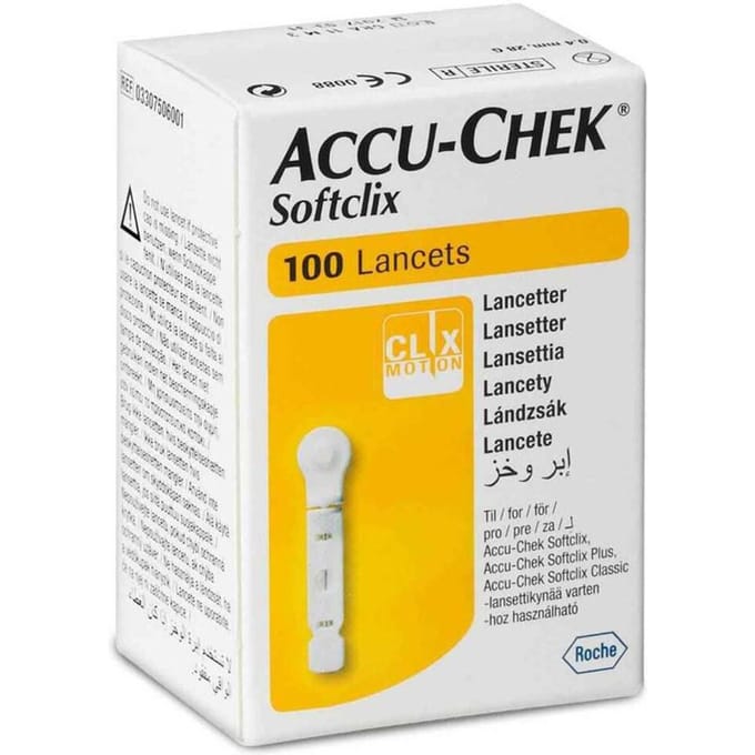 Accu Chek Softclix Lancet 100 3307506001