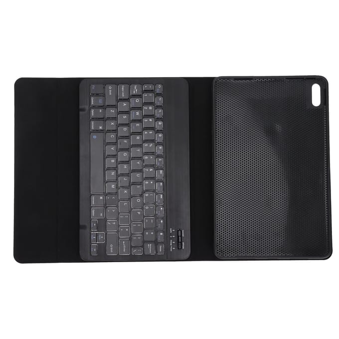 Clavier sans fil 10 pouces avec touches carrées pour Huawei MatePad 10,4 pouces(Noir black