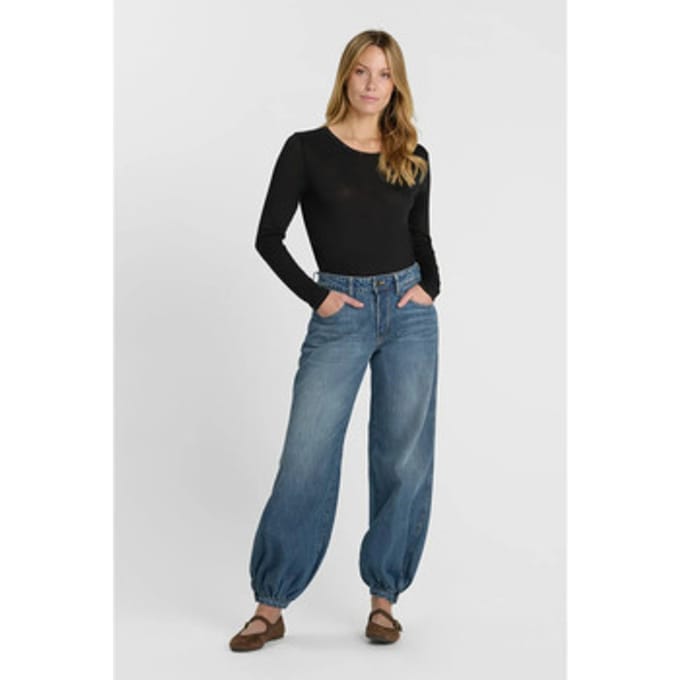 Jeans Le Temps des Cerises Jeans loose, wijd , lengte 34